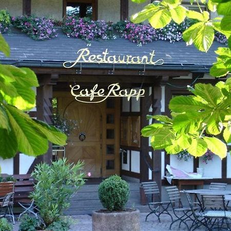 Hotel Restaurant Cafe Rapp เคอนิกสเฟลด์ อิม ชวาร์ซวัลด์ ภายนอก รูปภาพ